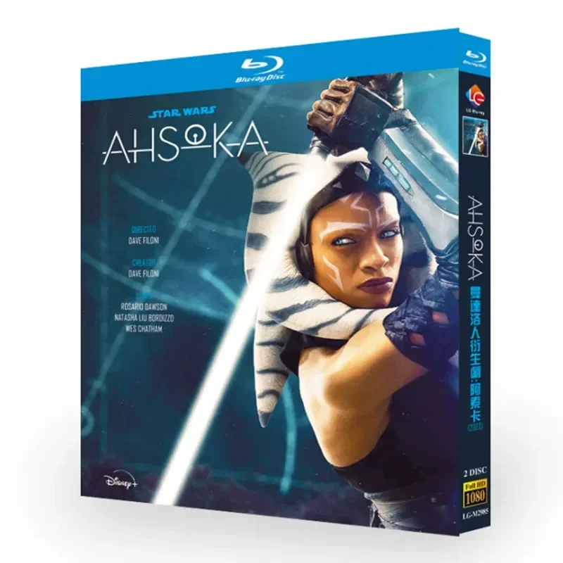 Blu-ray Ultra HD American Drama Mandalorian Spin-off Ahsoka BD Disc Box Set