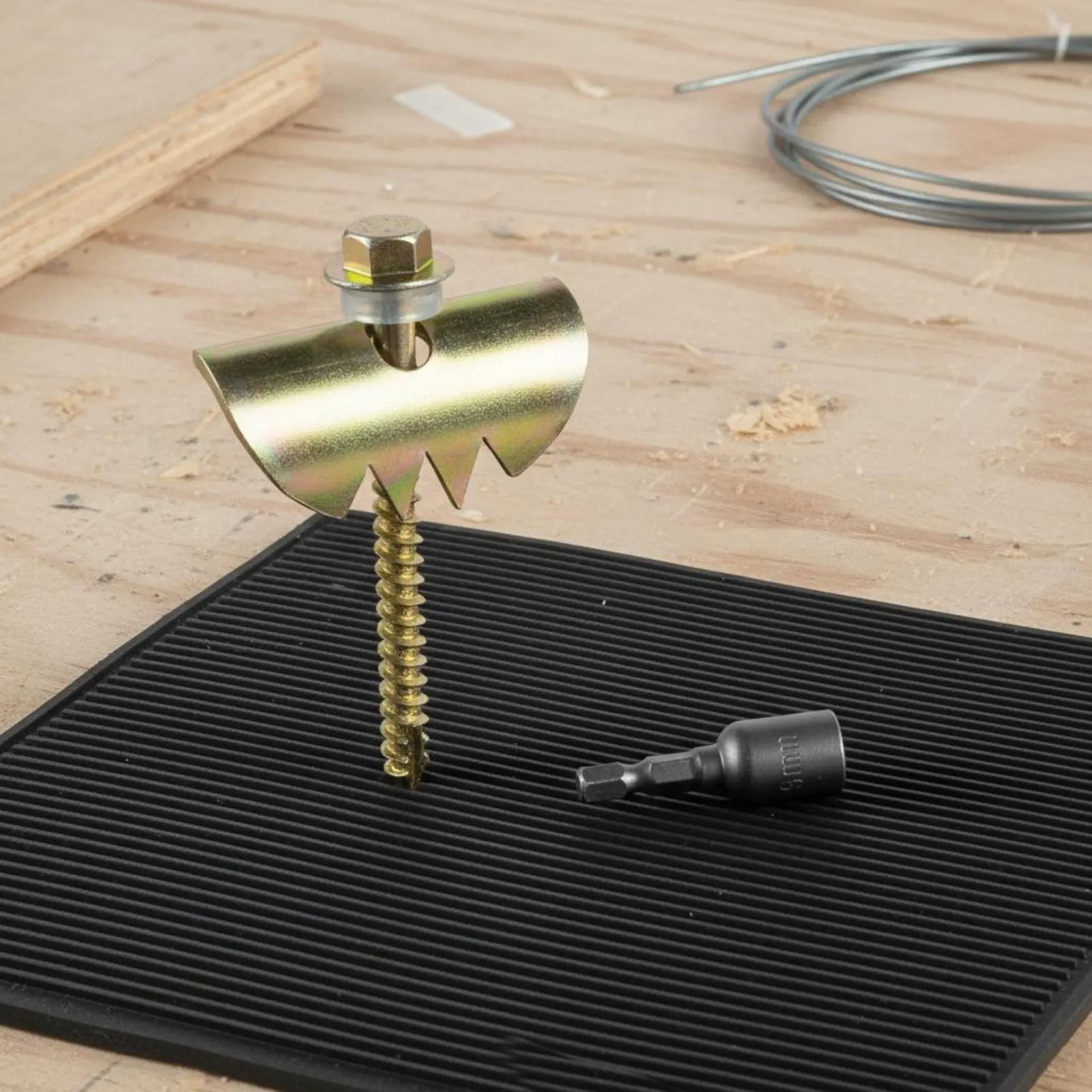 

Набор из 50 прочных оцинкованных винтовых скоб для забора, крепеж для ограждений, легко устанавливаемые, многоразовые, для фермы