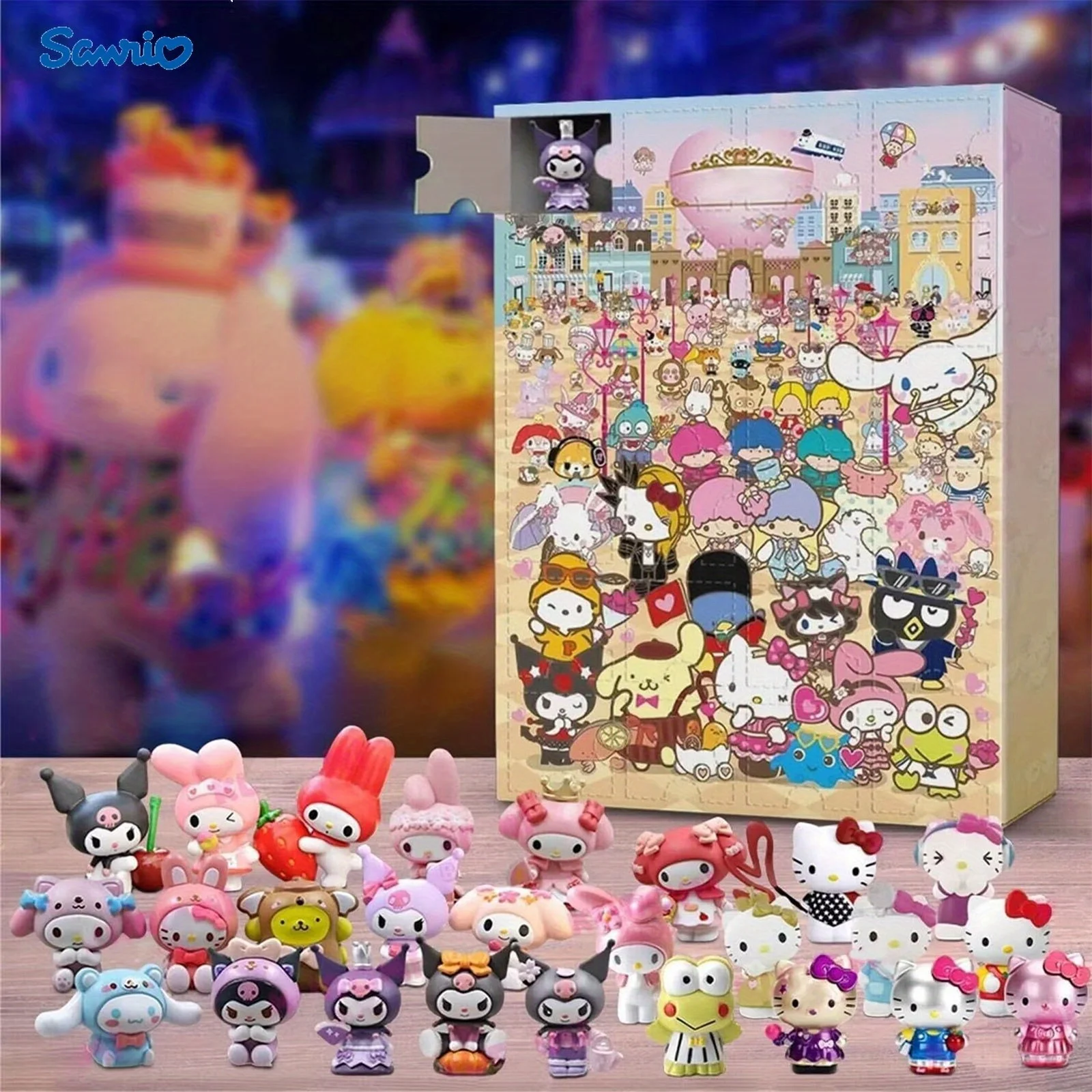 

(Authorized) 1PC Sanrio Hello Kitty Blind Box, Kuromi Cave Fun, Handmade Toys, Party Gifts, Christmas, Halloween, Birthday and F