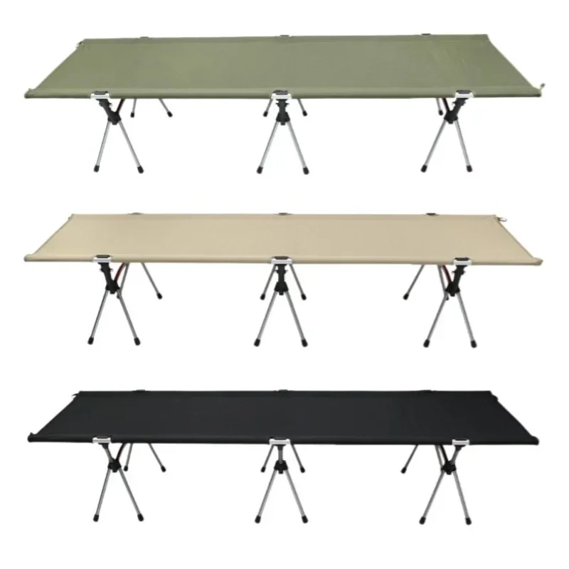 

Outdoor widened camp bed lightweight