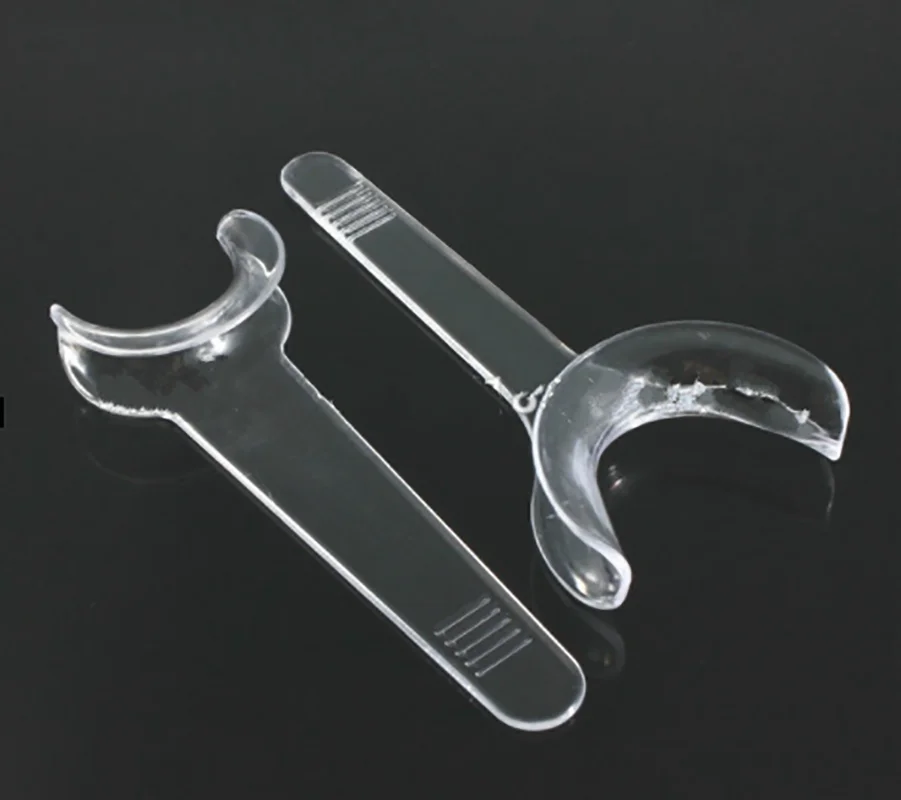 2/4 Stuks Tandheelkundige Lipdruk Retractor T-Vorm Intraorale Wang Orthodontische Tanden Mondopener Voor Fotografie Autoclavable Tandarts