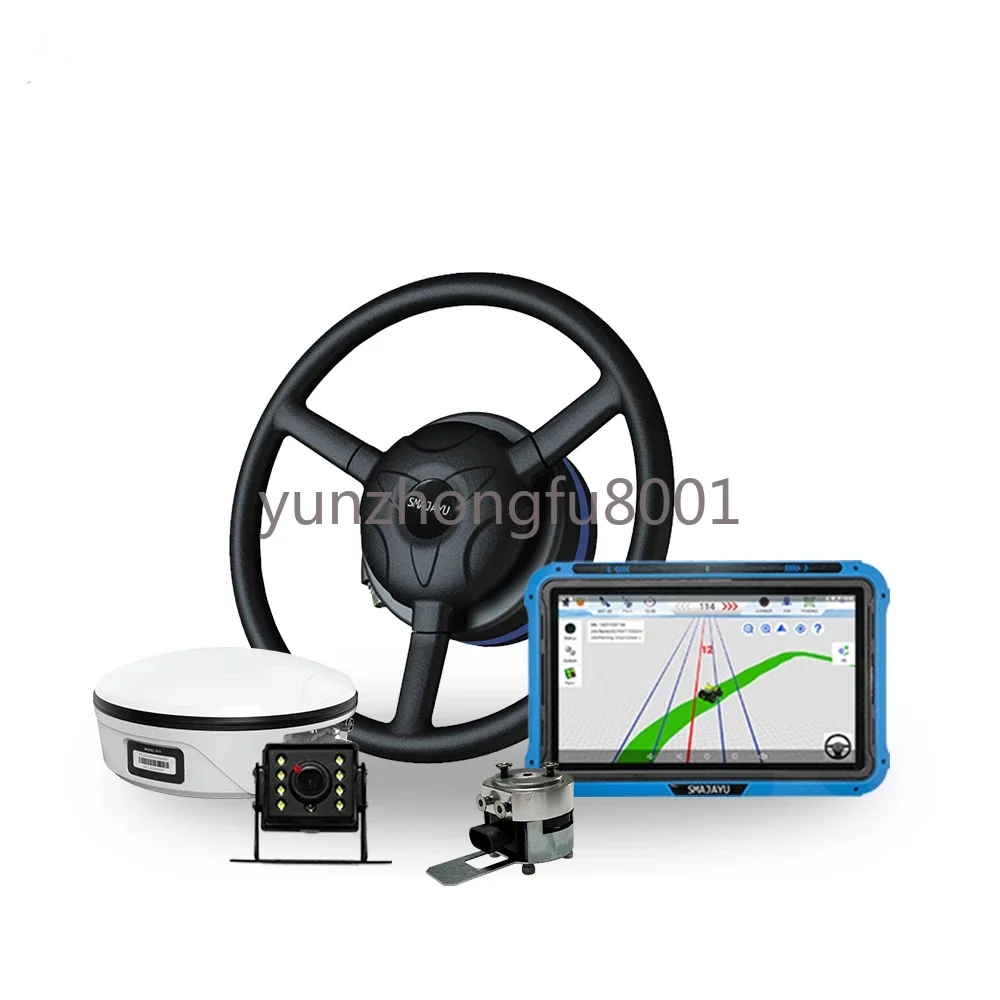 JY305 Tractor Navigation GNSS Autopilot GPS Centimeter Accuracy Efficient Auto Steering System