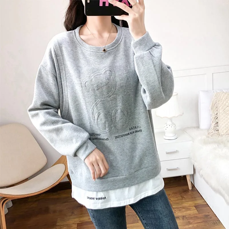 Spring and Autumn Breastfeeding Clothes Sweatshirt For Pregnant Women Nursing Mothers Hoodies Pregnancy Clothes Maternity Clothe