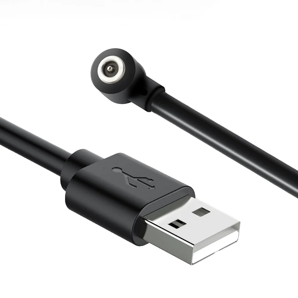 Cabo de Carregamento Magnético de 2 Pinos para Anel Inteligente, Carregador USB para R02 R03 R06 R2 NFC, Base de Carregamento Rápido e Peça de Substituição de Dados