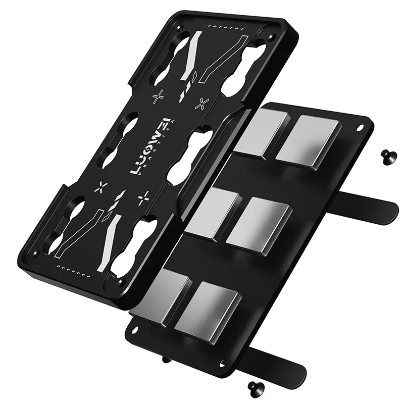 LUOWEI LW-PT01 Middle Frame BGA Reballing Stencil Platform For iPhone X-15 Pro MAX Motherboard Layered Rework Soldering Kits