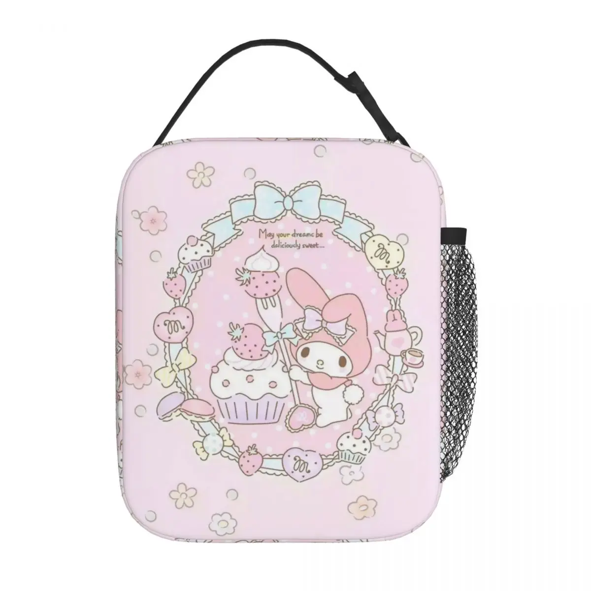 Isolierte Lunch pakete meine Melodie Sanrio Produkt Lunch Food Box Neuankömmling Kühler Thermal Bento Box für die Arbeit