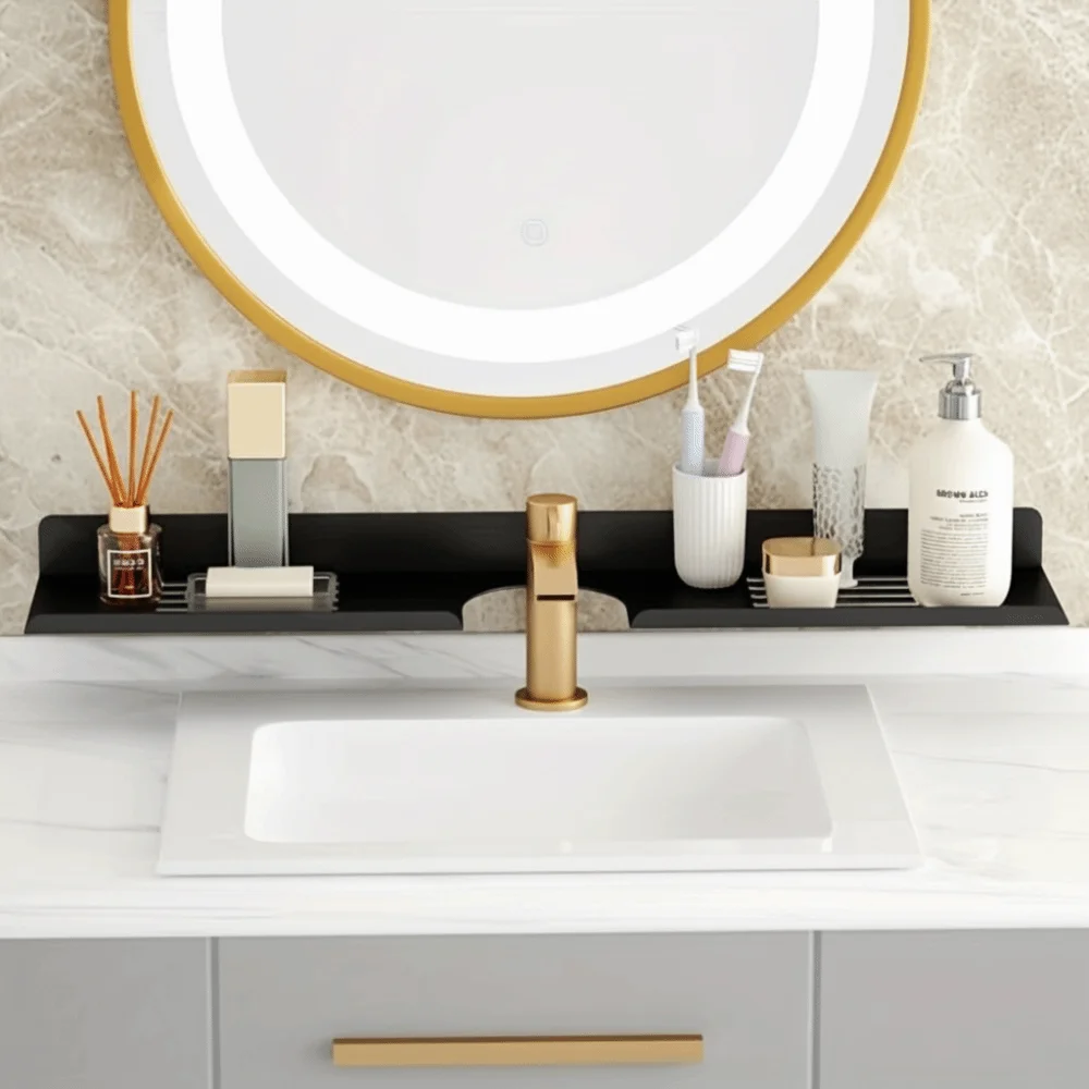 

Удобные нержавеющие полки для ванной комнаты, влагостойкая прочная полка для душа, износостойкий органайзер для квартиры