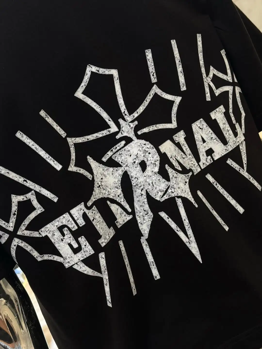 الهيب هوب الشارع الشهير اليومي خلع الملابس تي شيرت غير رسمي الاتجاه القوطي تنوعا قصيرة الأكمام للنساء بلوزات كبيرة الحجم جديد #3