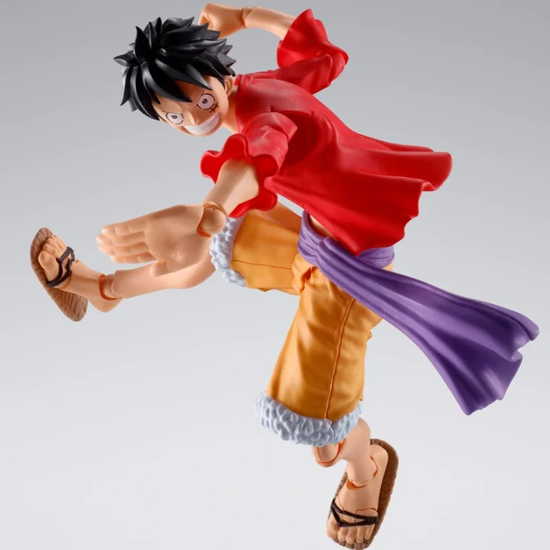 In Stock Original SHF Bandai One Piece Monkey D. Luffy Action Figure Animation Toy Gift Model Collector Hobby Anime Genuine