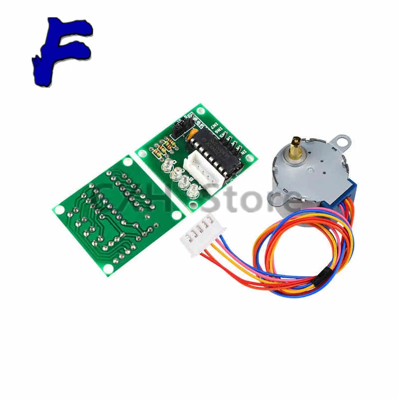 1LOTS 28BYJ-48-5V 4 phase Stepper Motor+ Driver Board ULN2003 for Arduino 1 x Stepper motor +1x ULN2003 Driver board