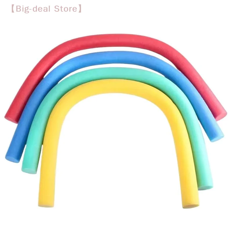 【M】65x1500/75x1500Swimming Pool Foam Noodle Float Aid Swim Noodles Ring Buoyancy Stick Random Color