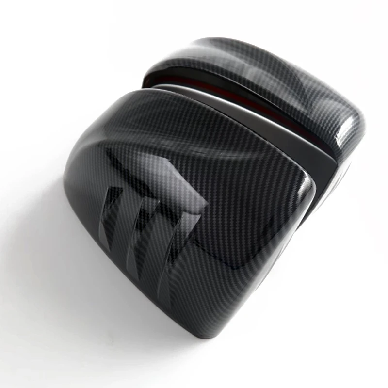 

3d Sticker For Mg S5/es5 2025 2026 Black Carbonfiber Car Rearview Side Mirror Trim Wing Cap Exterior Door Rear View Accessories
