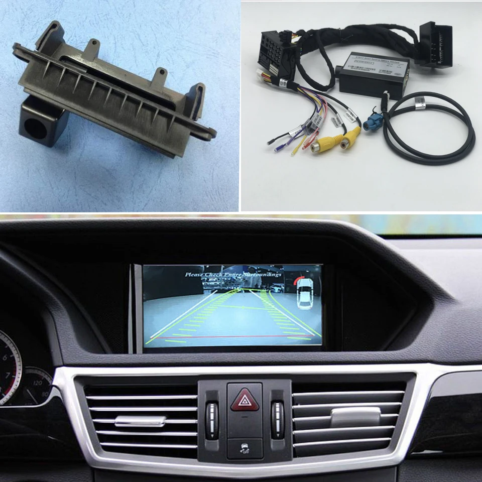 Backup View Reverse camera Fit For Mercedes Benz C Class W204 Comand Online Audio 20 NTG4.5 Rear Camera Interface Kit