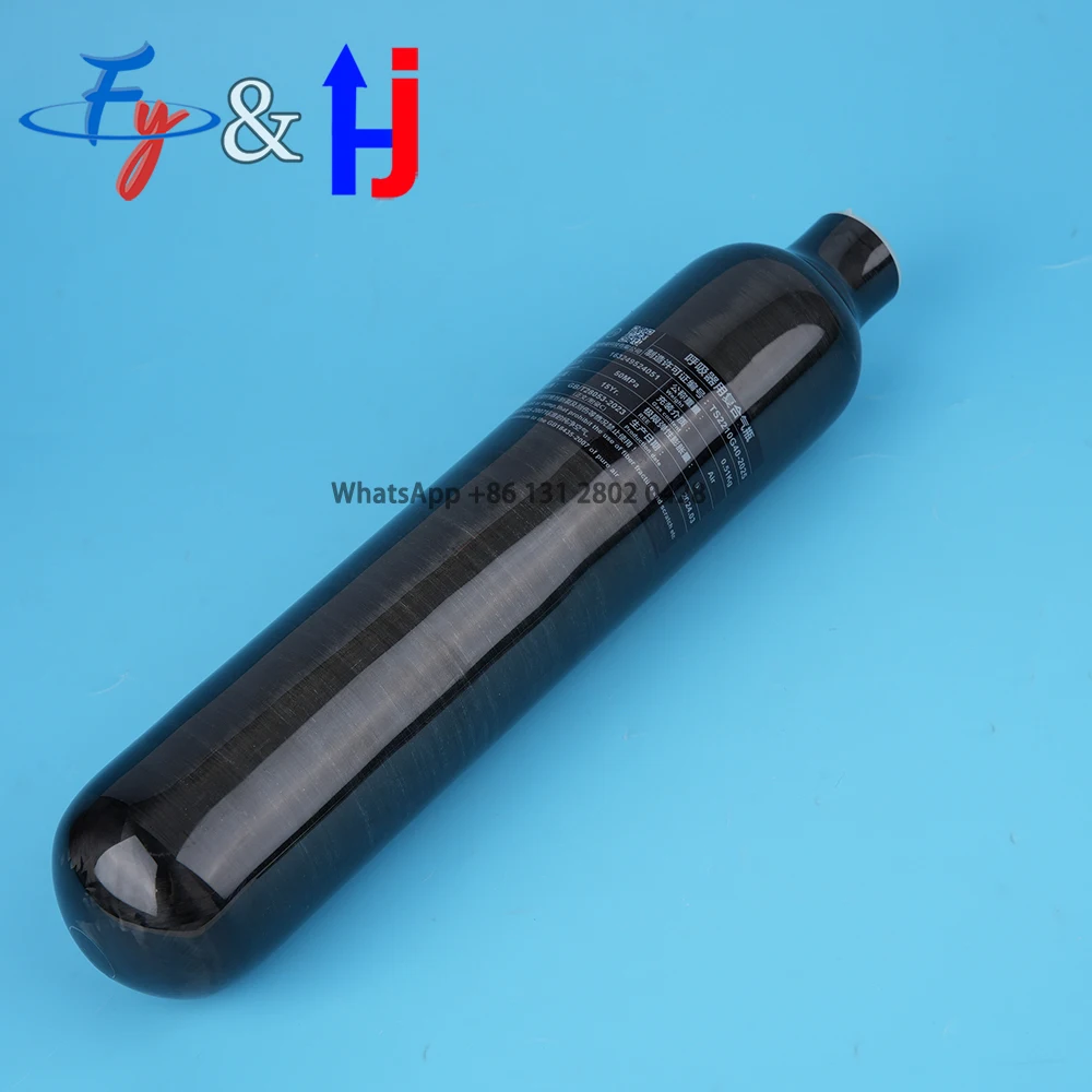 Carbon Fiber Gas Cylinder, High-pressure Diving Gas Cylinder, 0.36L, 0.42L, 0.5L