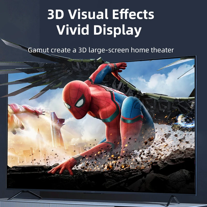 CABLETIME USB C HDMI-compatible Cable 4K 60Hz Type C to HDMI Thunderbolt 3 for Samsung Huawei Book pro C029