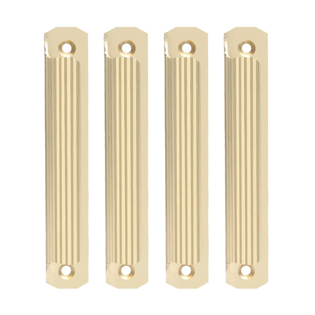 

Balcony Door Handles Aluminum Sliding Door Handles Furniture Upgrade 12*2*1.5cm Comfortable Grip Elegant Finish