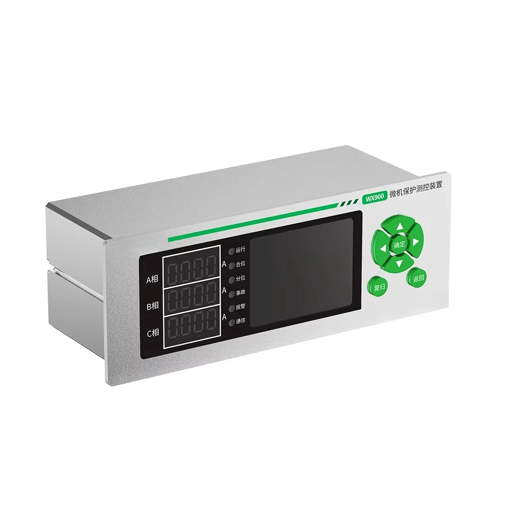 WX900-36 3P Insert-Type Terminal Sealed Epoxy Resin Microcomputer Three-Phase Relay Power Surface Panel Switchgear