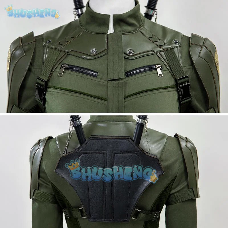 أزياء Thunderbolts Black Widow Yelena التأثيرية أزياء الهالوين كرنفال حفلة عيد الميلاد لعب الأدوار ملابس للنساء