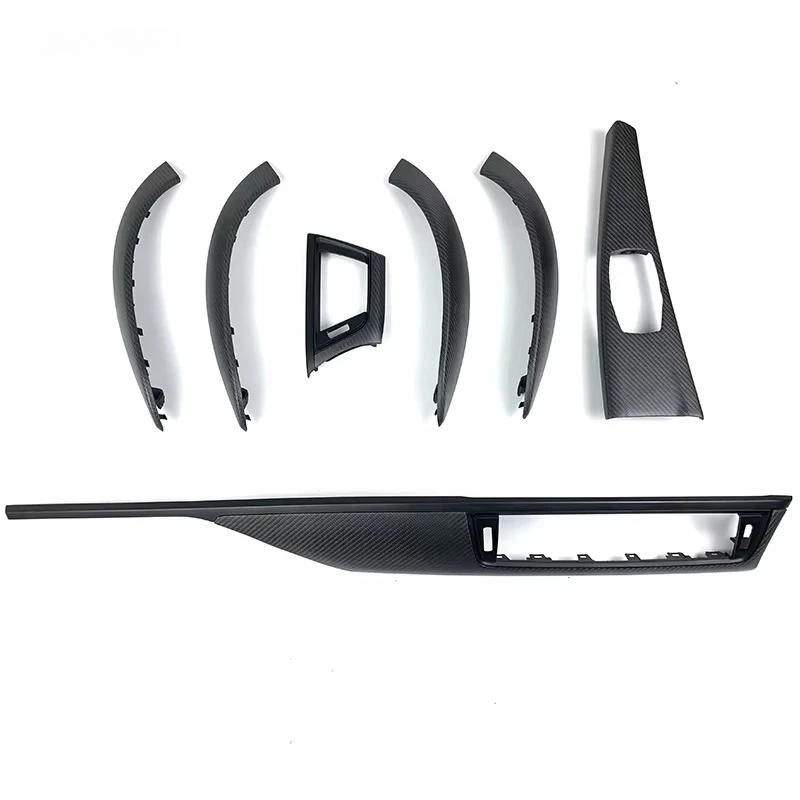 Accessoires d'intérieur d'automobile personnalisés, Instrument de commande Central en Fiber de carbone véritable pour série 3 série 4 F30 F32