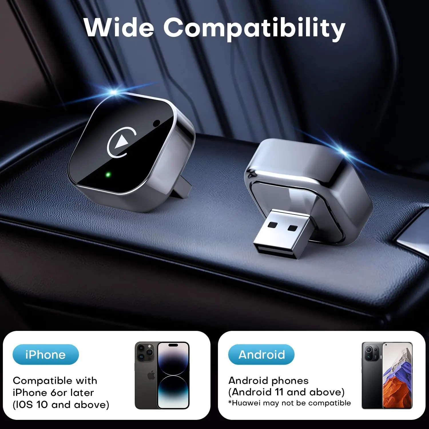 2-In-1 Wireless Car…