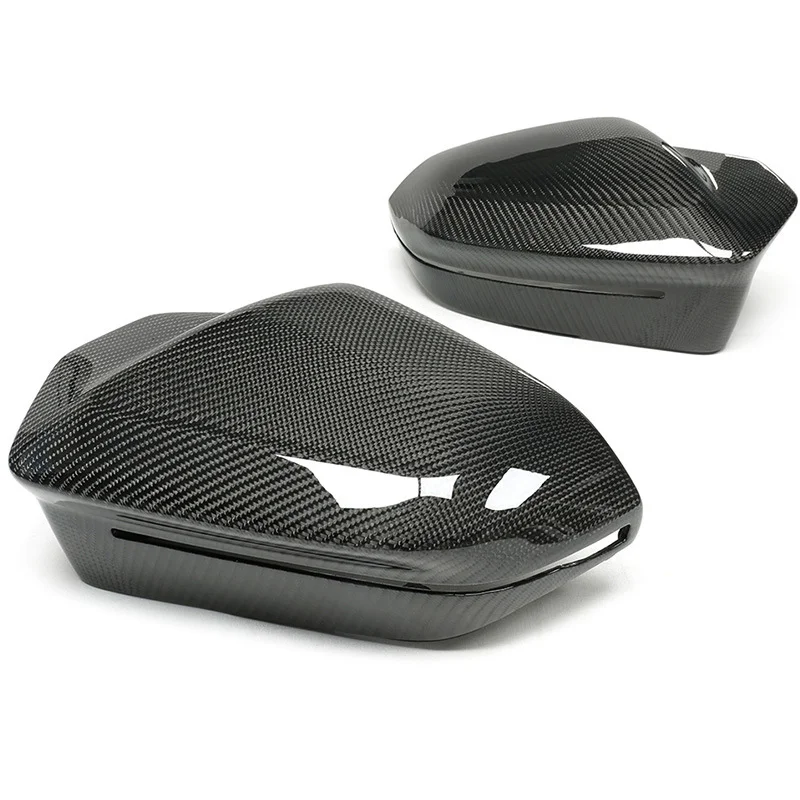 

Carbon Fiber Rearview Mirror Cover For bmw 5 series 7 series G60 G70 525i 735 Side Mirror Housing Shell Replacement Style