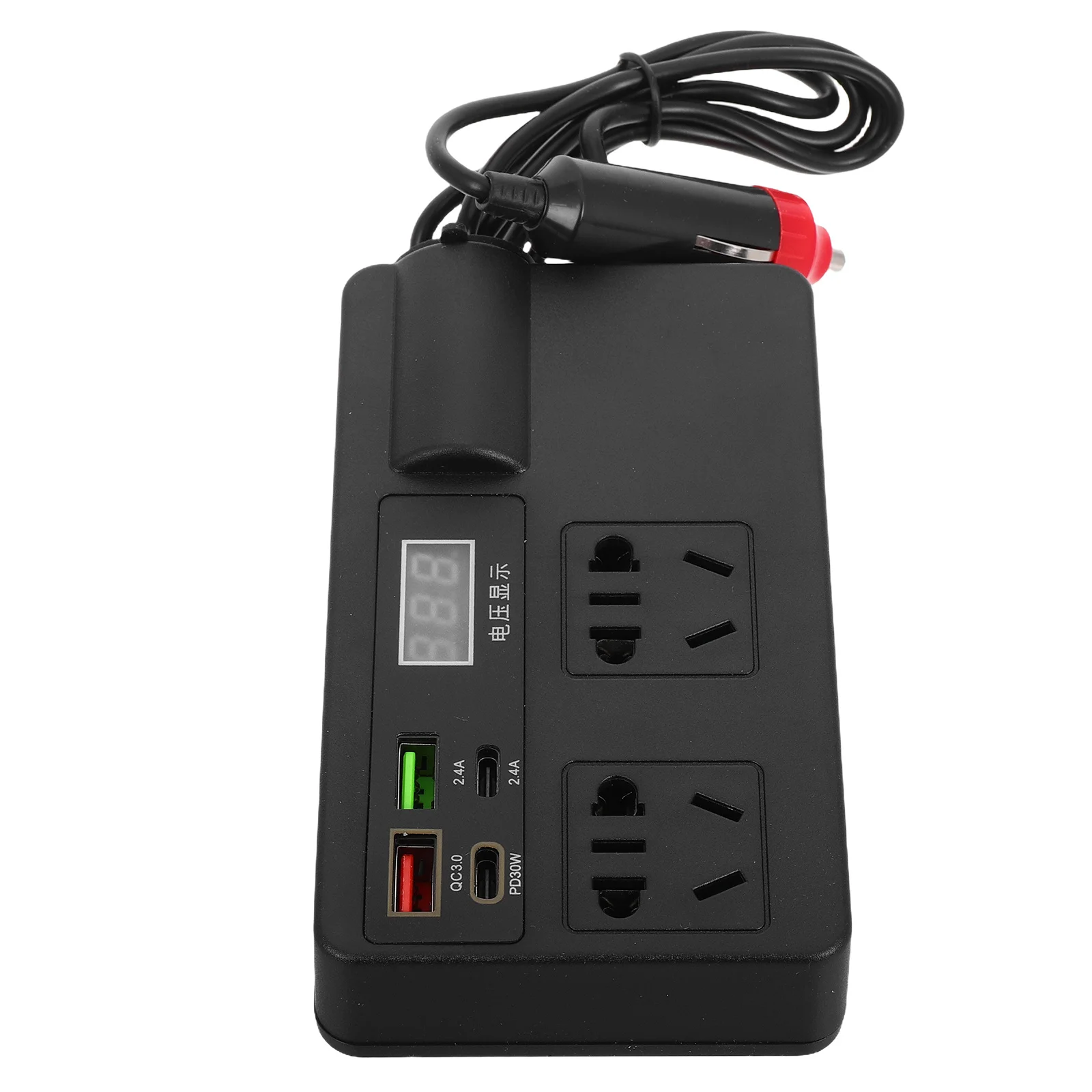 

120W Car Inverter 12V 24V To 220V Power Converter Vehicle Outlet Adapter Usb Charging Port Fast For Laptop Mobile