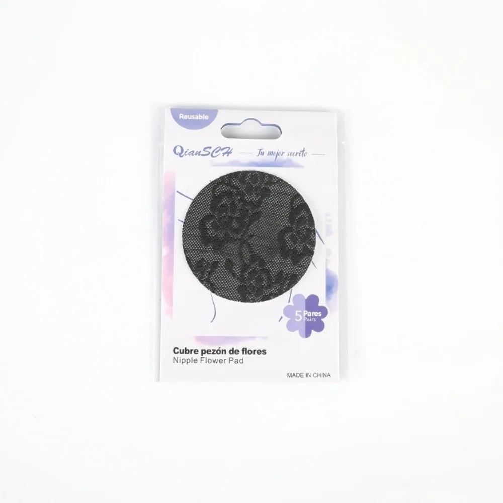 New Flower Adhesive Nipple Covers Self Adhesive Breathable Chest Paste Ultra-Thin Invisible Nipple Stickers for Crop Tops