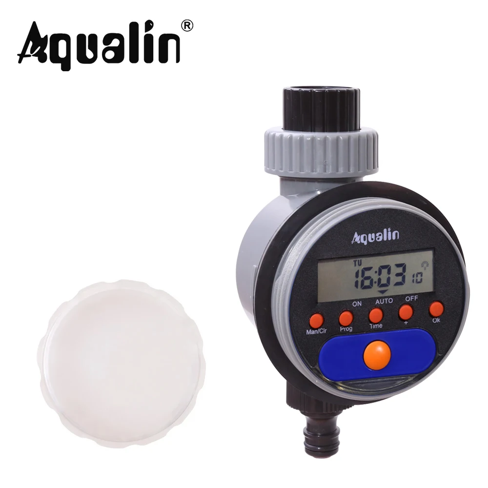 Automatic LCD Display Watering Timer Electronic Home Garden Ball Valve Water Timer For Garden Irrigation 21026 Upgrade # 21526