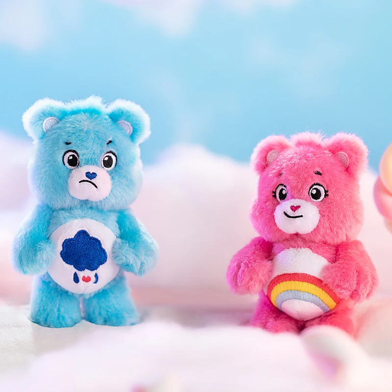 POP MART Care Bears Series liontin mewah kotak buta 1 buah/6 buah kotak mainan aksi kotak misteri