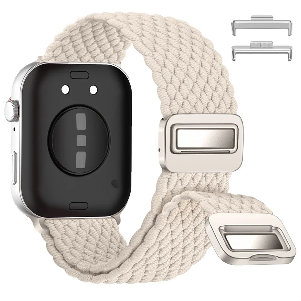 Magnetisches Schnallenarmband für Huawei Watch Fit 3/4/4 Pro Nylon-Schlaufenarmband Correa für Huawei Watch Fit 3/Fit 4 Pro Smart-Armband