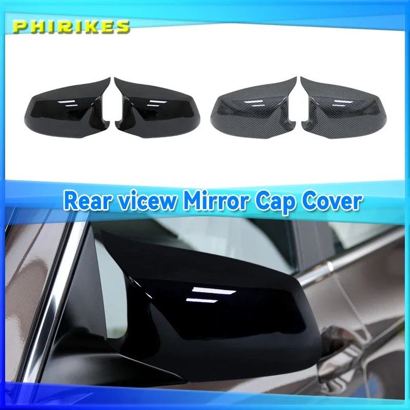 

Rearview Mirror Covers Wing Side Mirror Caps Fit For BMW 5 Series F10 F11 F18 Pre-LCI 2010 - 2013 M Performance Car Accessories