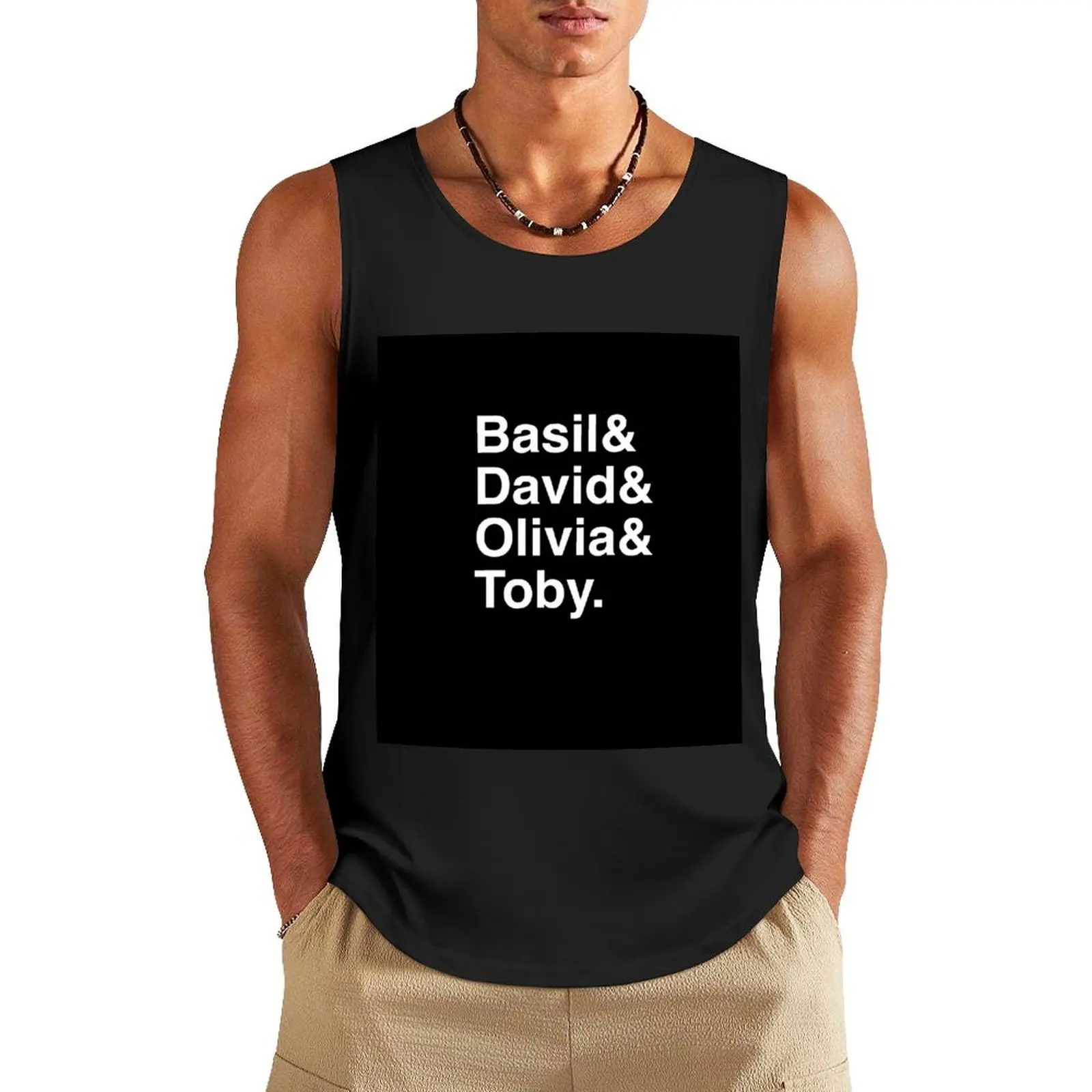 

GMD White Tank Top sleeveless jackets Bodybuilding clothing man