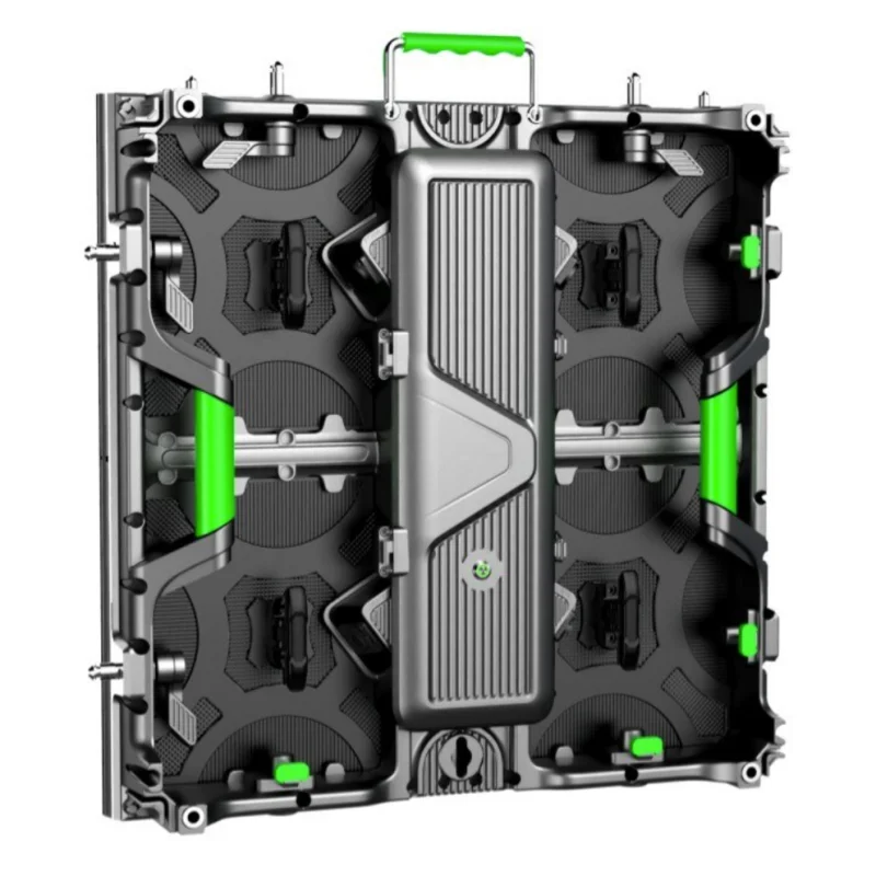 高輝度 P3.91 屋外レンタル LED ディスプレイ 8 個 500*500mm 必要な付属品が付属