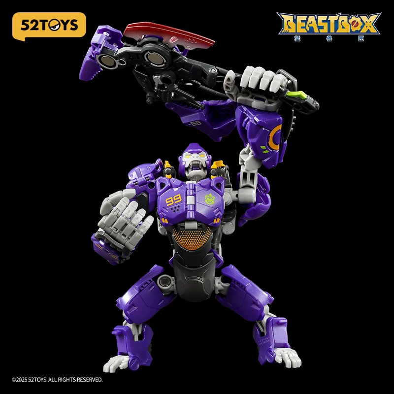 52TOYS Beastbox BB-70 NEO GIO (NON EDIZIONE VIP) Giocattoli di deformazione Action Figure, Giocattoli di conversione da collezione, con scatola di immagazzinaggio da 4 cm