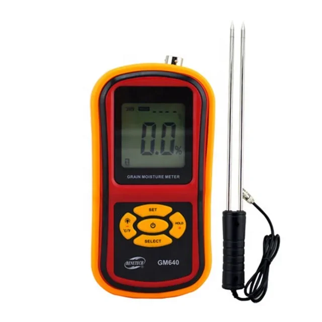 Portable Digital Grain Moisture Meter Pin Type