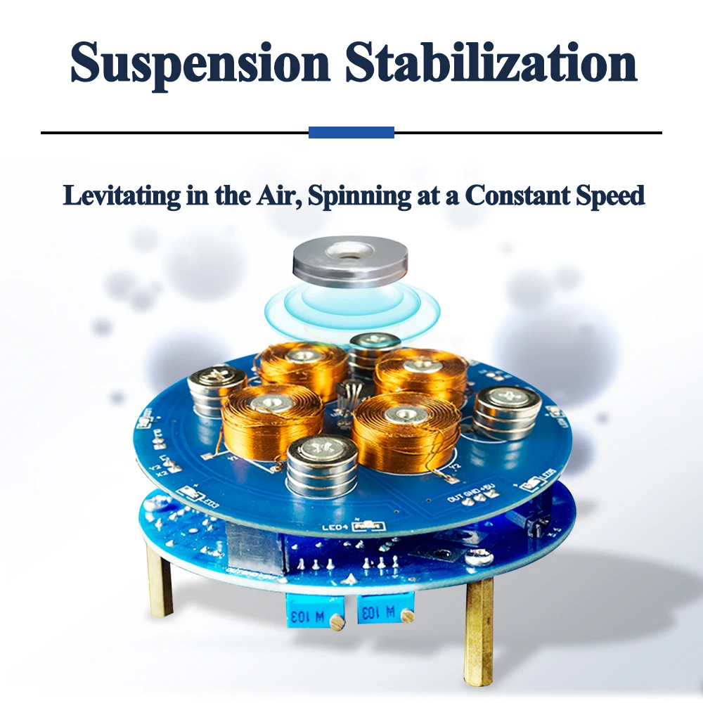 لتقوم بها بنفسك مجموعة الإرتفاع المغناطيسي تجربة PCB لحام مشروع ممارسة لحام الجمعية المغناطيس 150 جرام تحميل لتقوم بها بنفسك عدة إلكترونية 2-5 واط