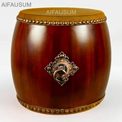 39cm Taiko Whole cowhide Cowskin Coloratura drum Temple Ritual Drum +sticks