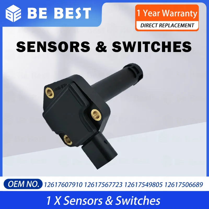 Oil Level Sensor 12617607910 12617567723 For BMW 1 3 5 Series X1 X3 X5 X6 M3 M5 M6 Oil Levelling Sensor 12617549805 12617506689