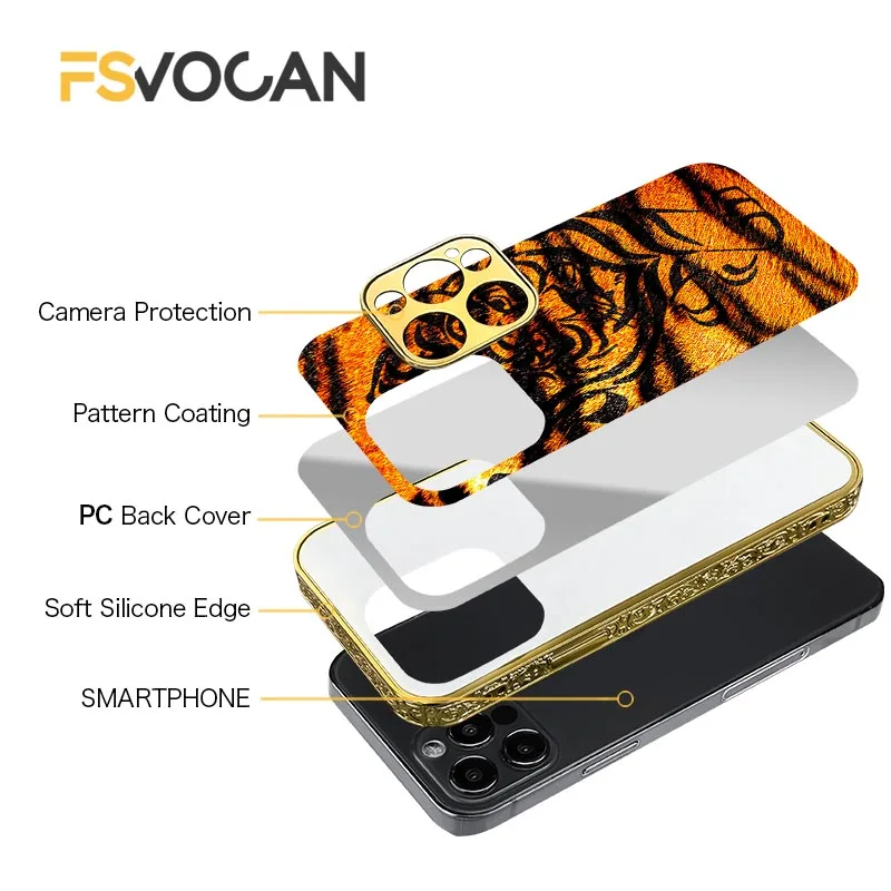 Cheetah Animal Skin Print For iPhone 17 16 15 14 13 Pro Max Tiger Patten For iPhone 12 11 Pro Golden Leopard Cases Phone Cover