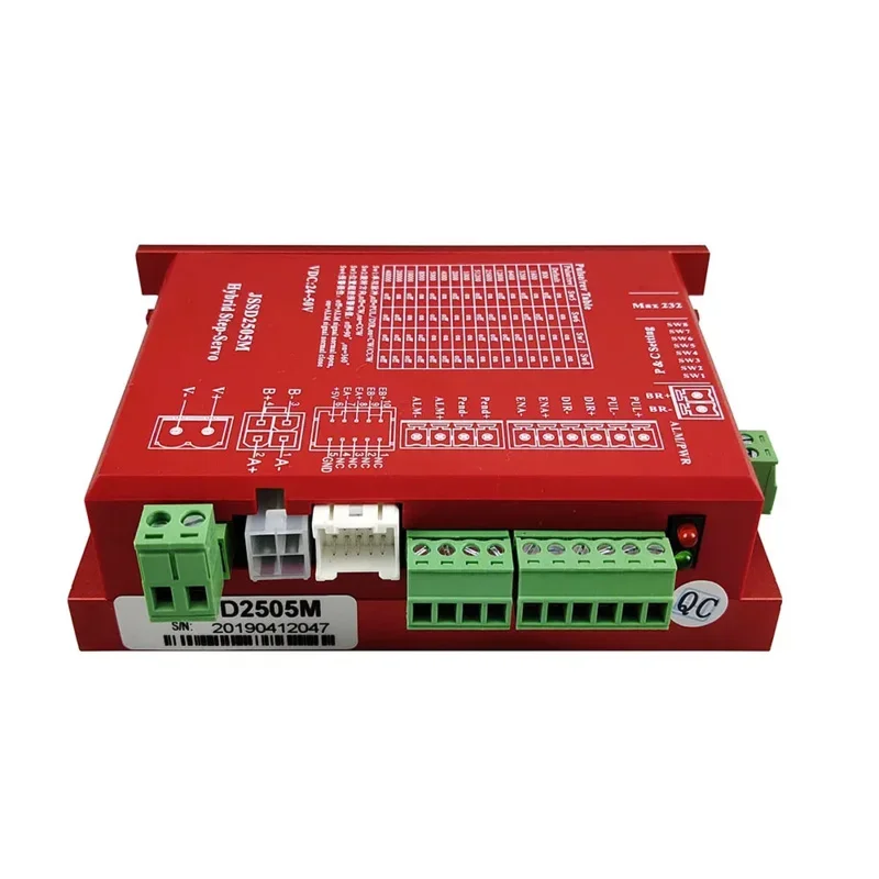 Nema23 - Juego de controlador JSSD2505M Sistema de servoaccionamiento paso híbrido SSD257EC80E1 Motor de circuito cerrado 2.2NM
