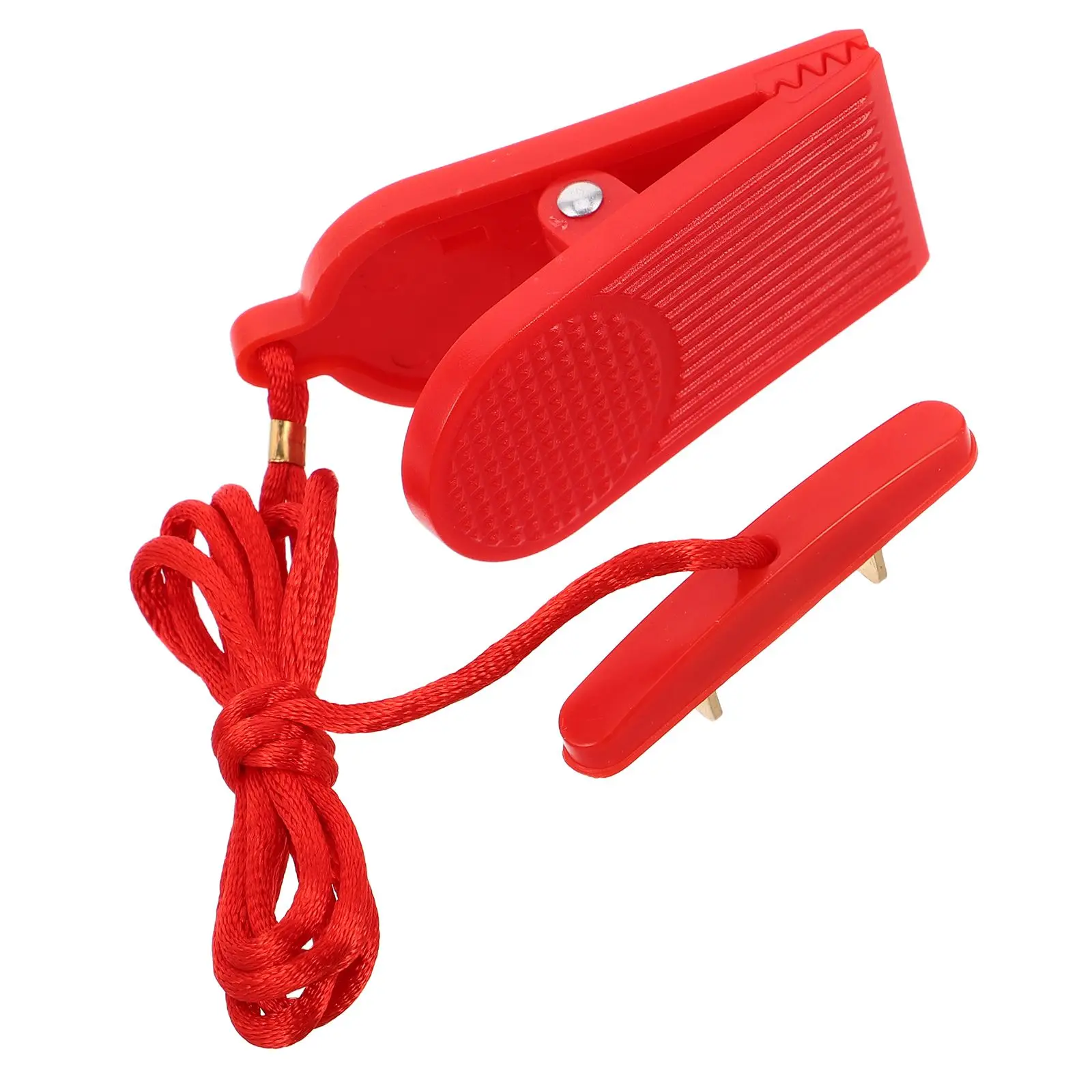 

1PC Treadmill Emergency Stop Switch Safety Key Replacement Fitness Equipment Accessories Dual Insert Design Universal
