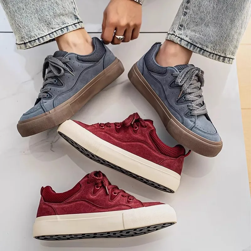 

Black Four Seasons Canvas Board Shoes 2025 Fall New Men's Casual Sneakers Fashionable and Comfortable Outdoor Flat Male Footwear