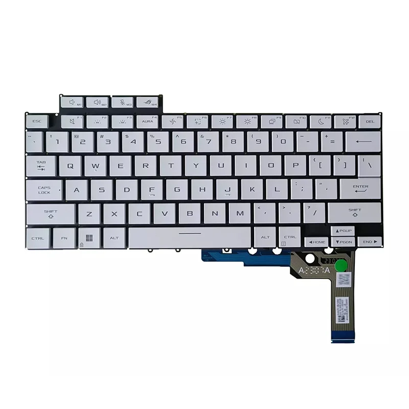 New Laptop US Backlit white Keyboard For ASUS ROG Zephyrus G14 GA403U Air GA403