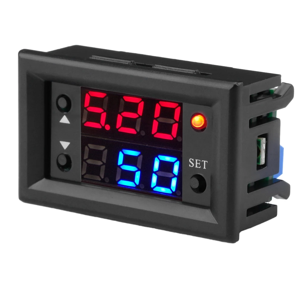 Imagem -05 - Digital Display Pwm Alta Potência Regulador Instrumento de Medição de Freqüência Duty Cycle Ajustável 0100 dc 428v 1hz a 160khz