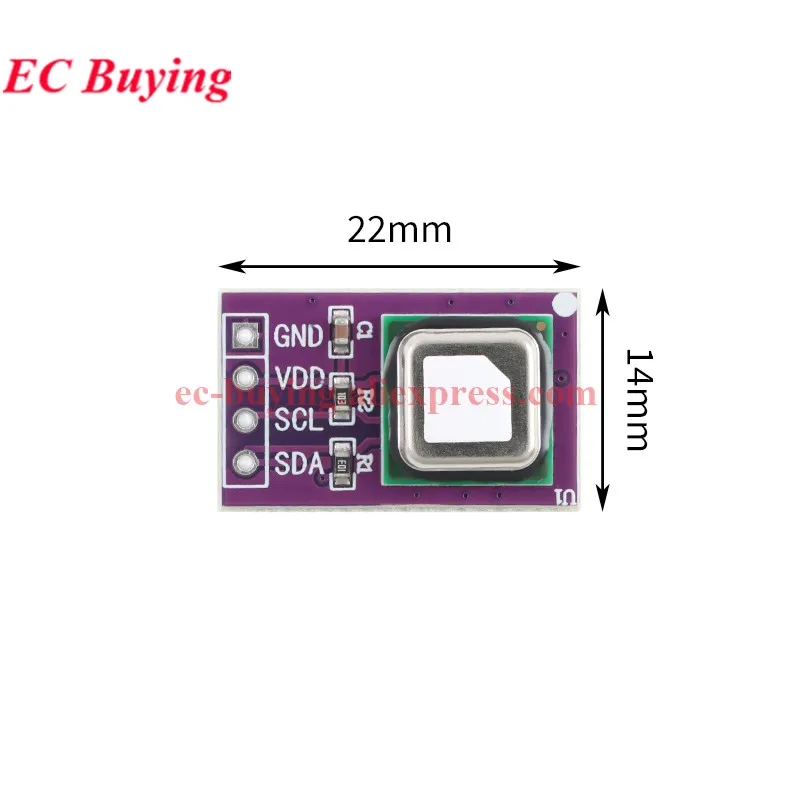 10 قطعة/1 قطعة SCD40 SCD41 مستشعر هواء الغاز كشف ثاني أكسيد الكربون ثاني أكسيد الكربون درجة الحرارة والرطوبة وحدة اثنين في واحد I2C II2 الاتصالات