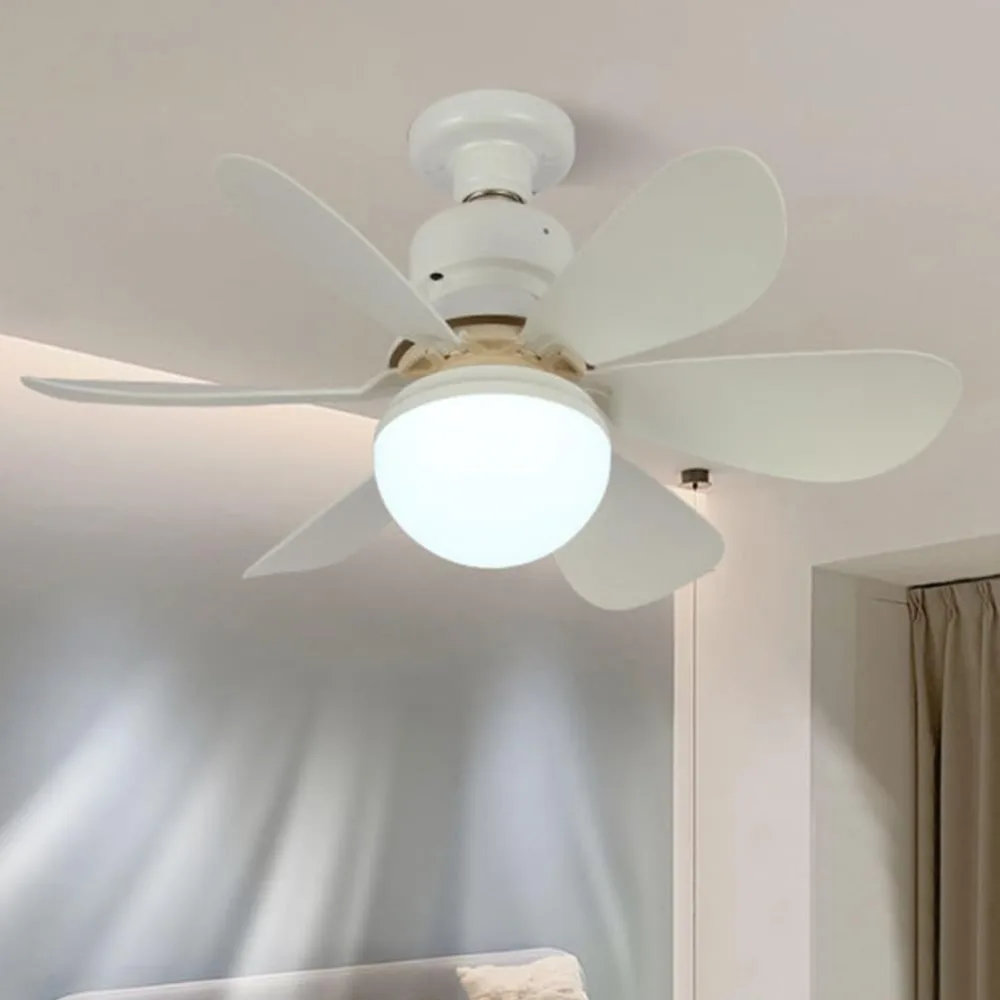 Ventilador de luz Led de techo moderno 30W 42CM silencioso con Control remoto lámpara de ventilador de techo para habitación Oficina estudio cocina económica duradera