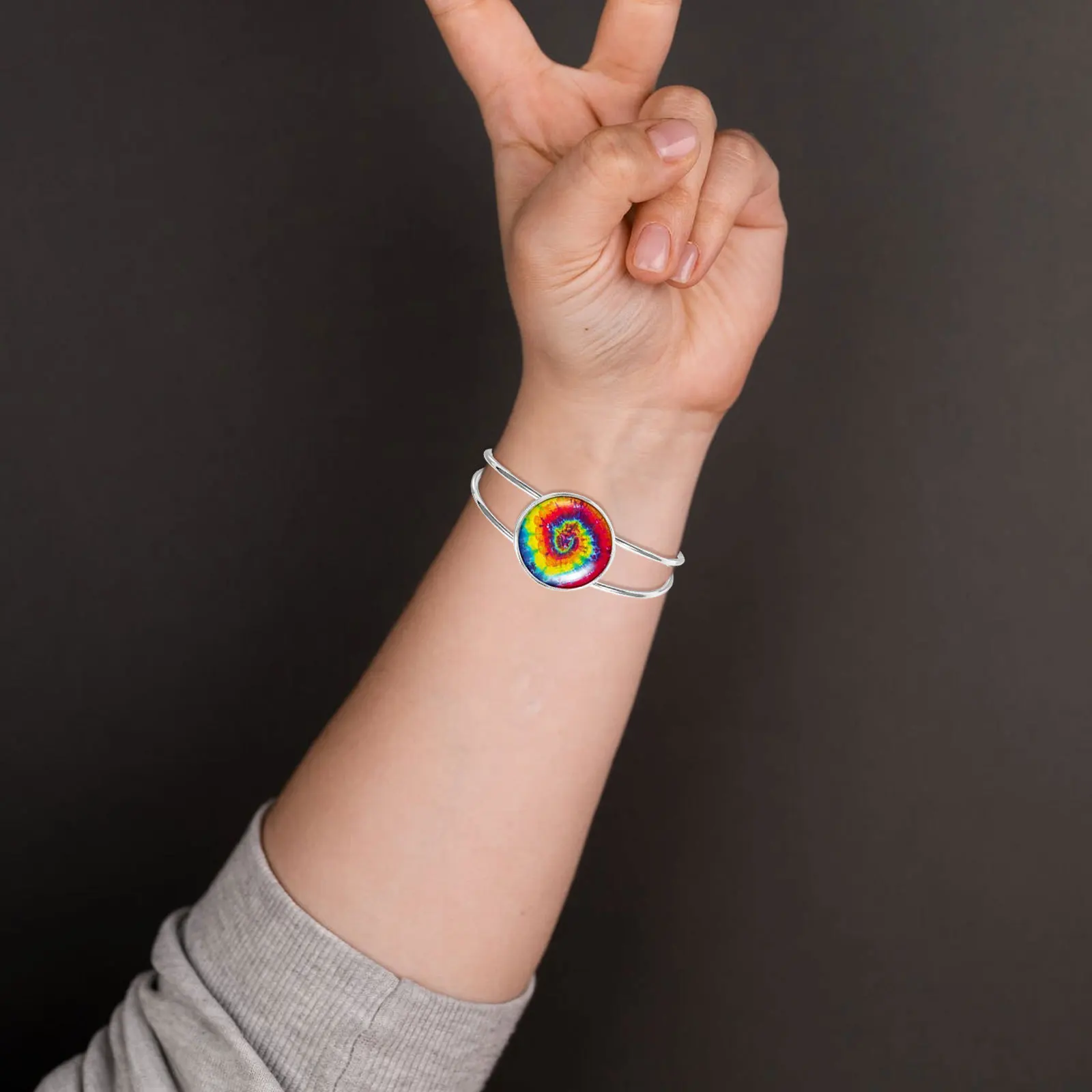 6pcs 25Mm Round Copper Bracelet Base Plates Diy Jewelry Making Craft Bezels For Resin Pendant Glass Chain Oval Charm Gift