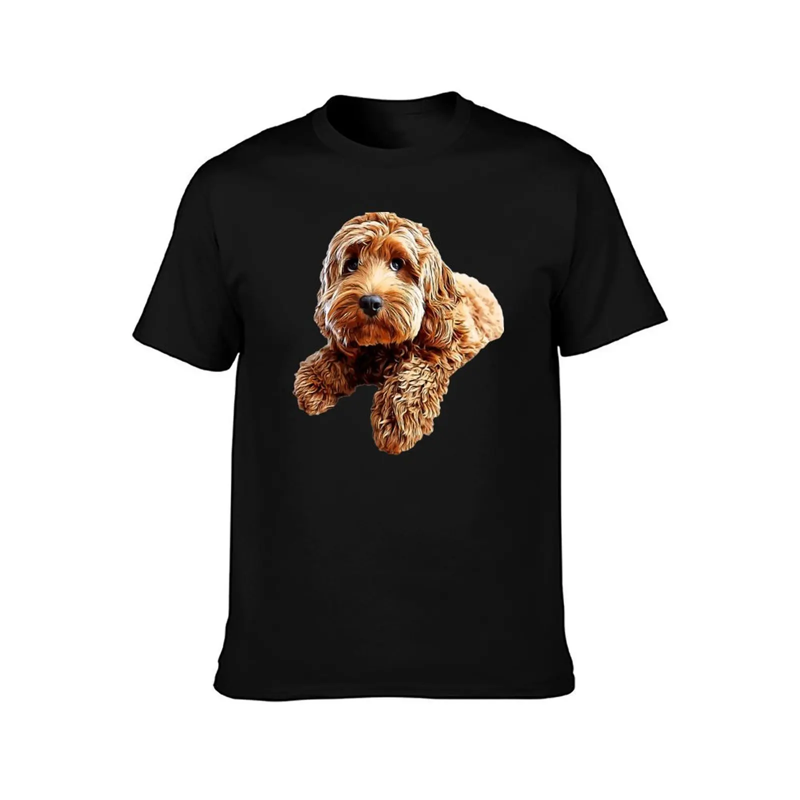 Doodle Cockerpoo Cockapoo Spoodle Cute Puppy Dog T-Shirt Fashion Simple Casual Tee Shirt