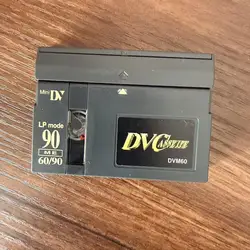 One Blank Authentic SP60 / LP90 Minutes AY-DVM60EF DVM60 PBrand Mini DV Digital Video Recording Cassette Tapes.
