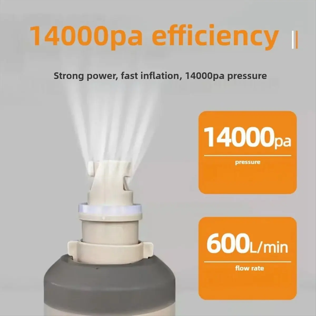 

Беспроводной электрический воздушный насос HHTL с бесщеточным двигателем, компрессор для небольших надувных матрасов и каяков